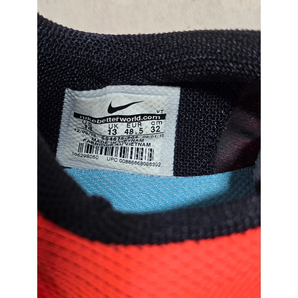 Nike Lunaracer 3 Mens Running Shoes Bright Crimson Blue 554675-904 Size 14